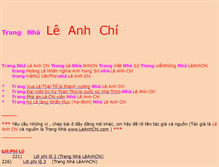 Tablet Screenshot of leanhchi.com